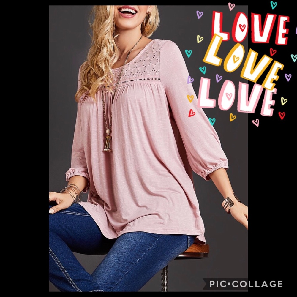Suzanne Betro Babydoll Blouse NWT
